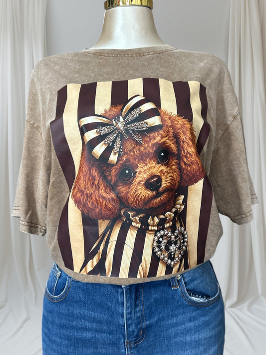 Coquette Poodle T-Shirt